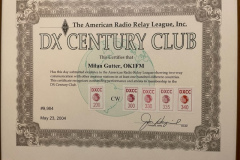 DXCC 340 - CW