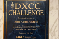 ARRL DXCC Challenge - 1000 band-countries