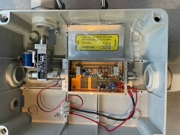 LNA 144MHz SET - Complete assembly with reliable Low Noise High IP preamplifier -  Kompletní sestava s Low Noise High IP předzesilovačem. - Image 2